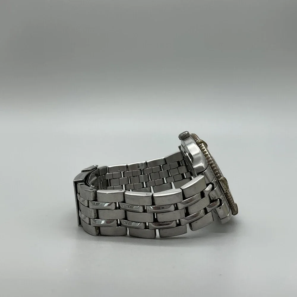 Pulsar Men Watch 40mm White Dial Silver Tone Bracelet Date V732-X177 New Batt 7